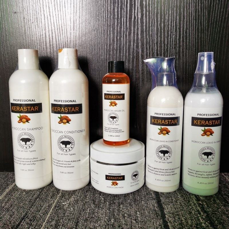 ULADY ShineStar Moroccan argan oil hair care series